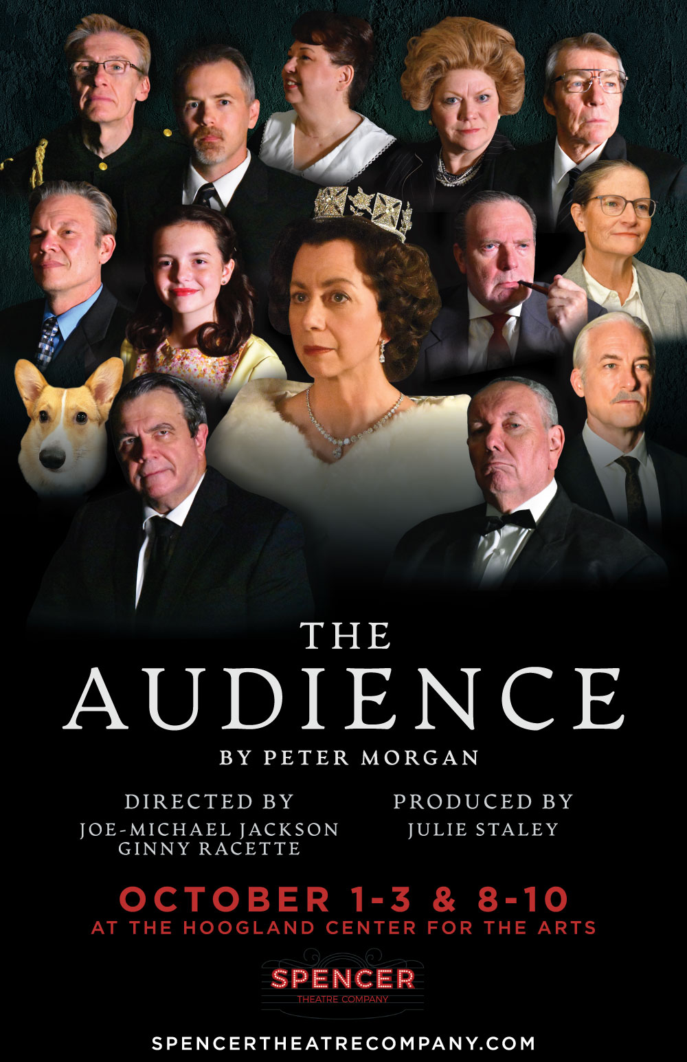 Spencer Theatre presents The Audience October 1-3 & 8-10