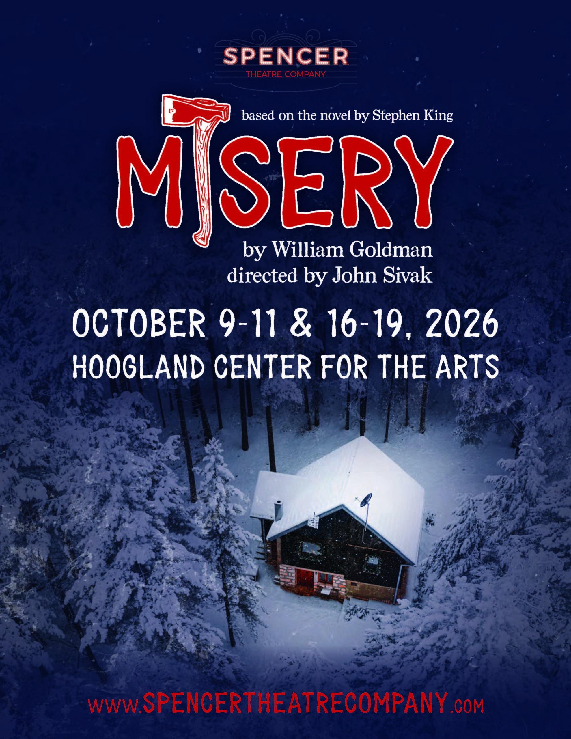 Misery_Poster_052025_web Death of a Salesman - April 3-6, 2025